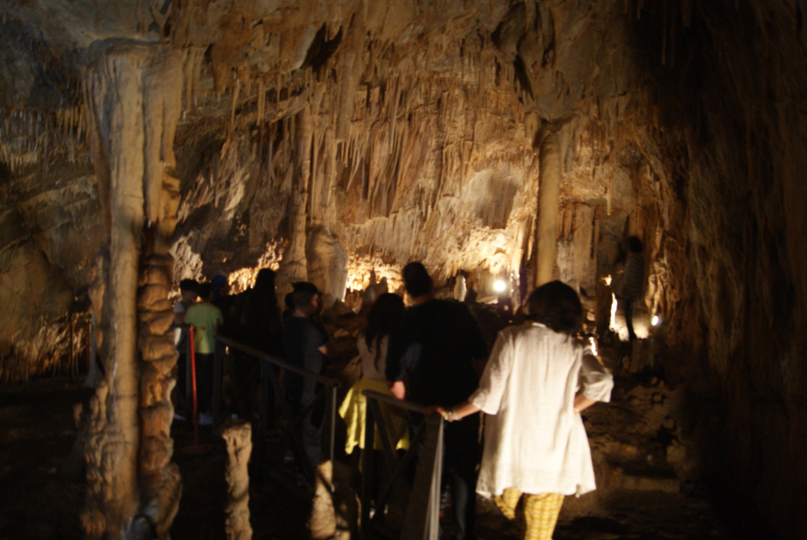 Visita guidata all'interno della grotta